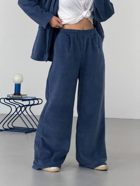 Жіночий теплий костюм з полар-флісу з кулісками, one size (арт. 116-670) 116-670 фото